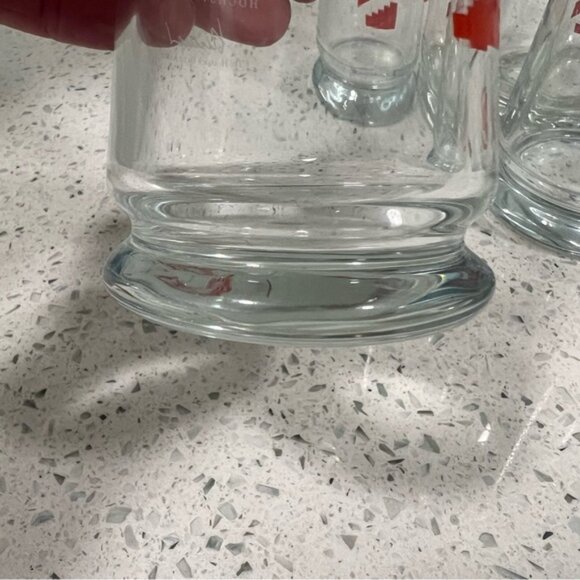 KISKA SALZBURGER STIEGL Set of 6 Pilsner Beer Glasses 7.5 Tall 300 ml - Picture 8 of 9